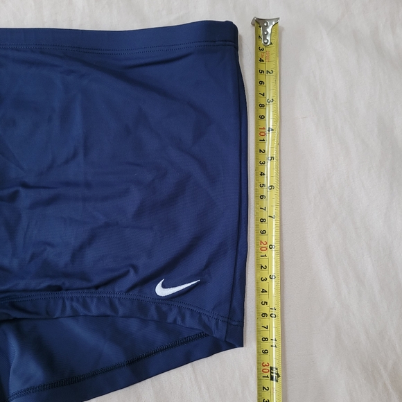 NEW ✨️ 2 PC Nike Tankini Boyshort Swimsuit Navy Blue White Swimwear Women's 2X - Picture 6 of 12